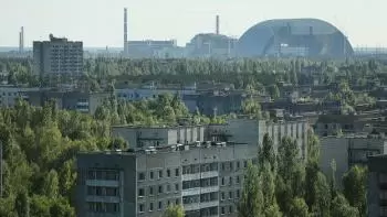 Planta energia solar a Txernòbil
